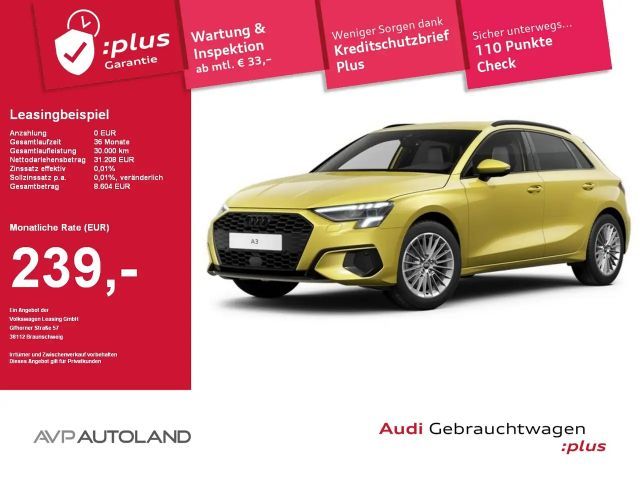 Audi A3 30 TFSI S-Line Sedan Sportback