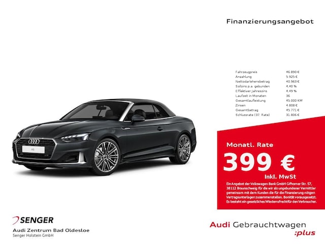 Audi A5 35 TFSI Cabriolet S-Tronic