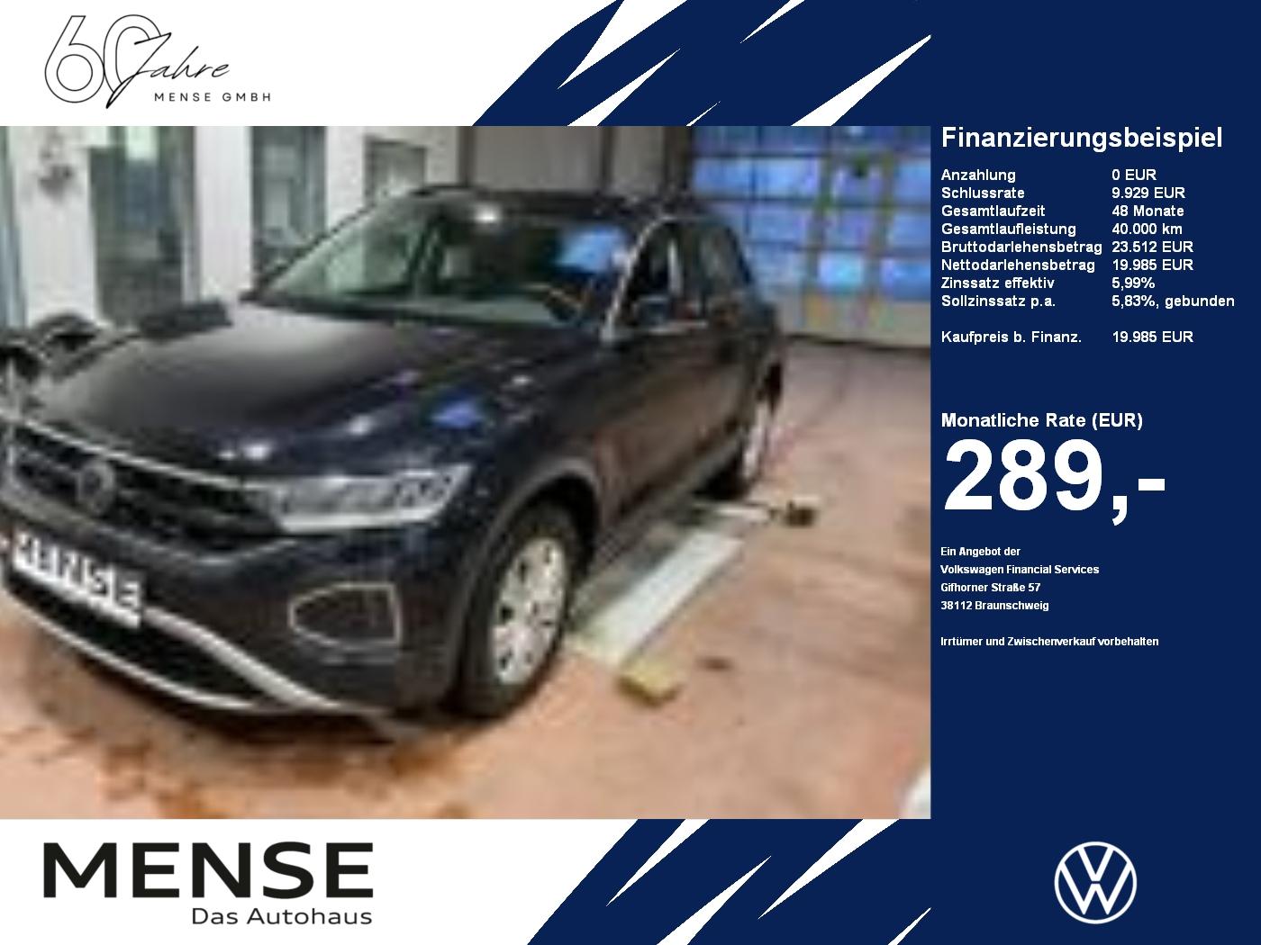 Volkswagen T-Roc 2.0 TDI Life