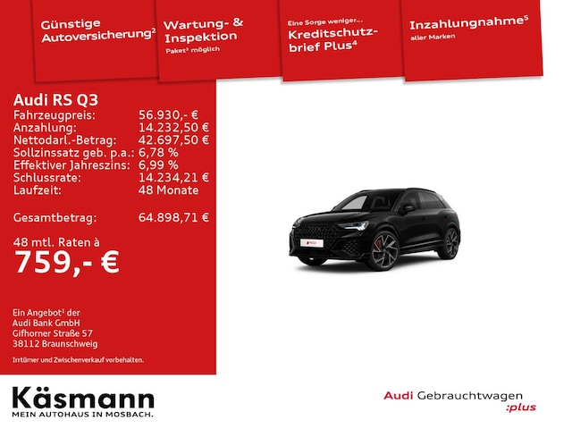 Audi RS Q3 Quattro S-Tronic
