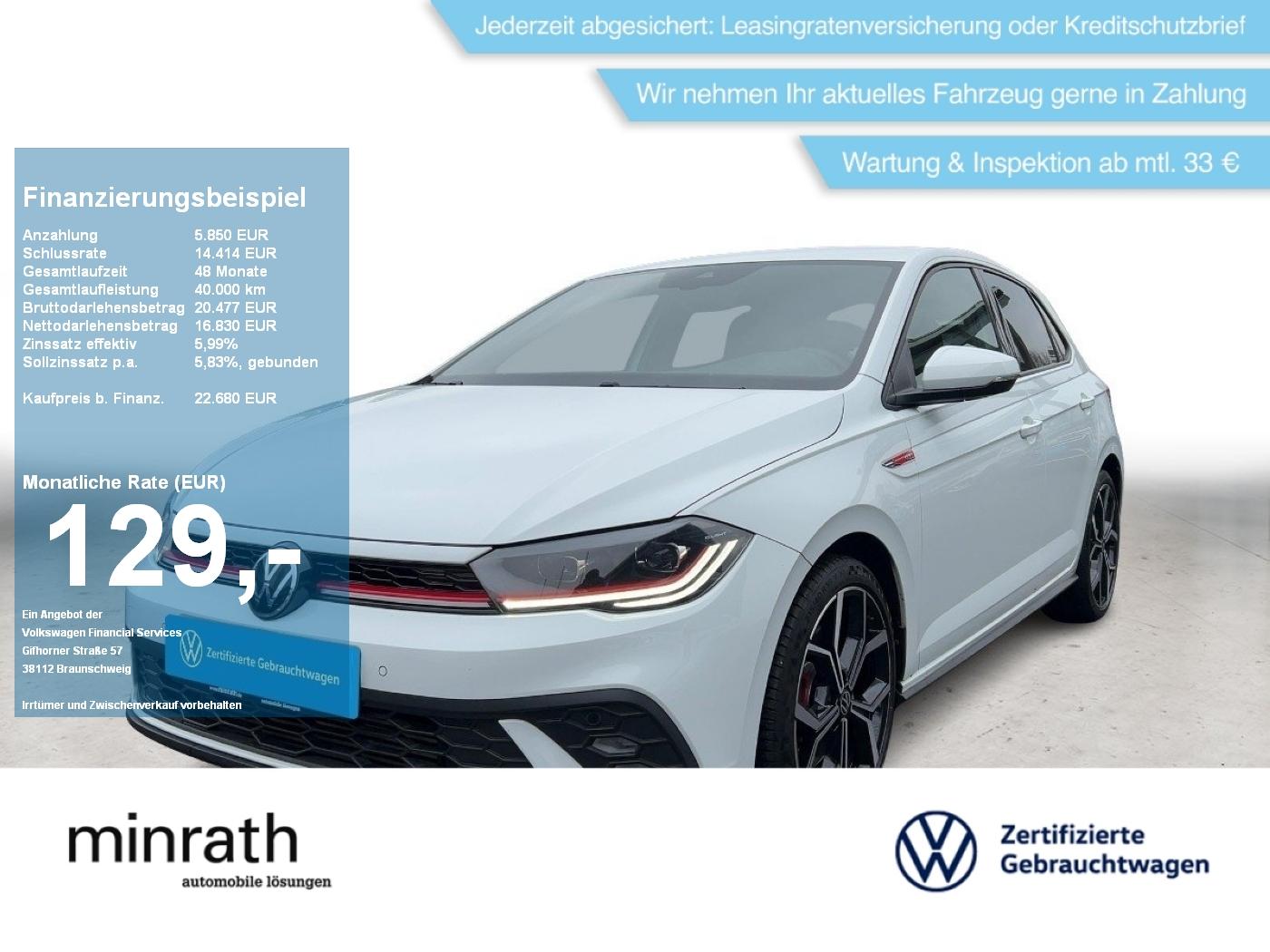 Volkswagen Polo 2.0 TSI DSG GTI