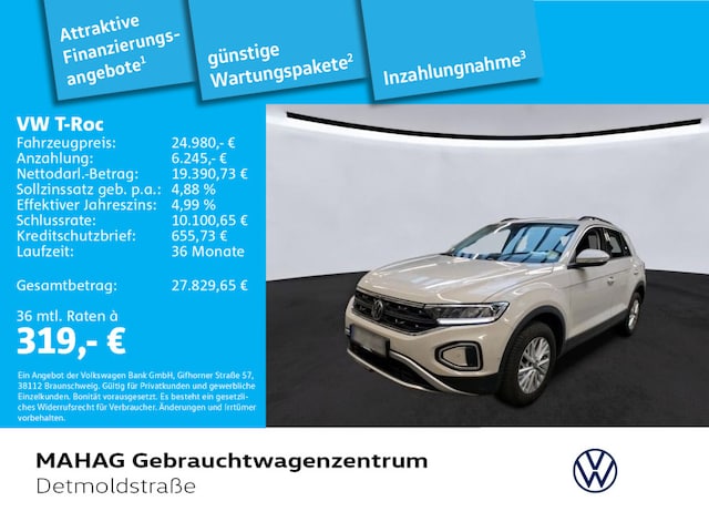 Volkswagen T-Roc 1.5 TSI DSG Life