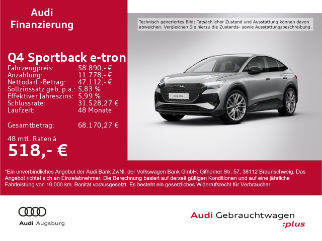 Audi Q4 e-tron Quattro Sportback