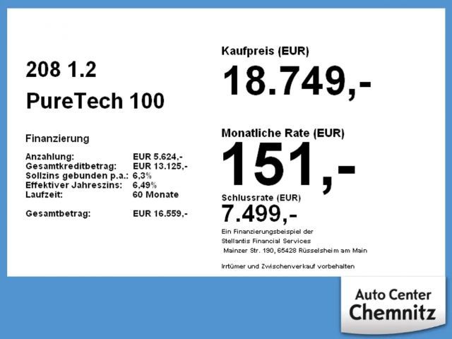 Peugeot 208 PureTech Style