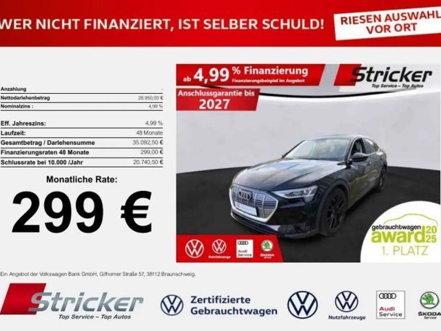 Audi e-tron 50 Sportback