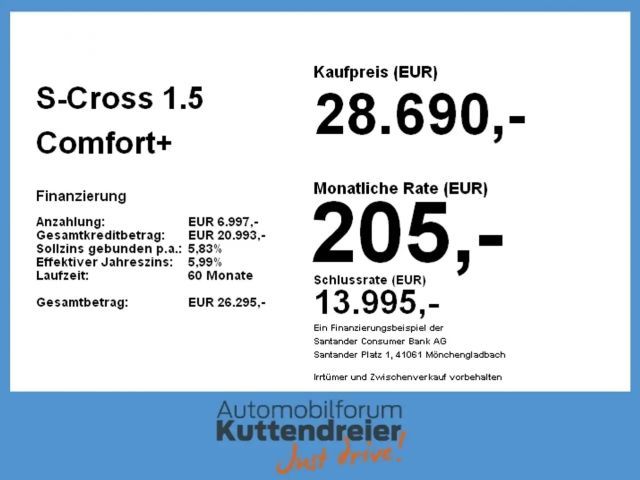 Suzuki S-Cross 1.5 Comfort+ Automatik*Allrad*Panodach