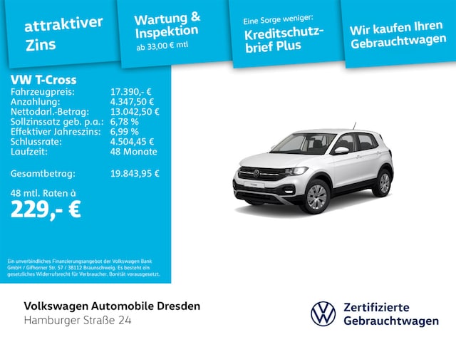 Volkswagen T-Cross 1.0 TSI