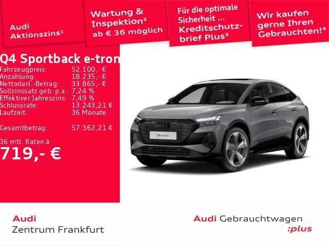 Audi Q4 e-tron Quattro Sportback