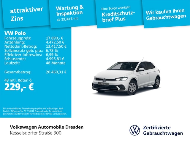 Volkswagen Polo Polo 1.0 LED ACC DAB Sitzhzg.