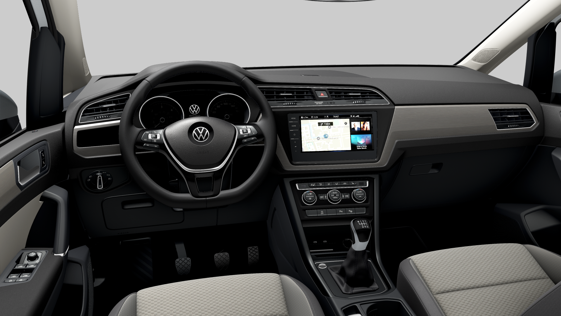 Volkswagen Touran 2.0 TDI Comfortline Navi LED Kurvenlicht Sperrdiff. ACC 3-Zonen-Klimaautom.