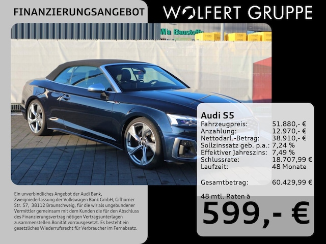 Audi S5 Cabriolet Quattro