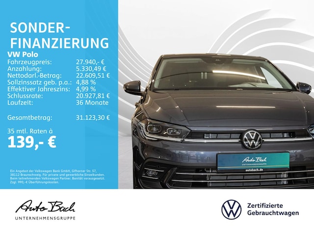 Volkswagen Polo 1.0 TSI DSG Style