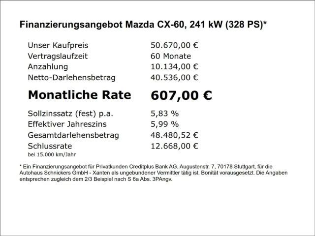 Mazda CX-60 Homura Plus