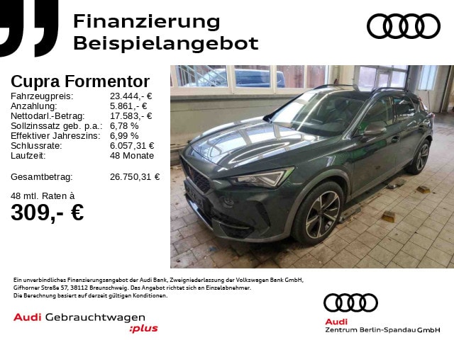Cupra Formentor 1.4 DSG e-Hybrid