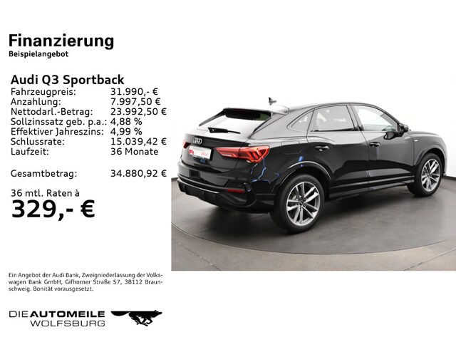 Audi Q3 35 TFSI Sportback