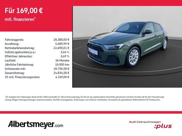 Audi A1 30 TFSI S-Tronic Sportback