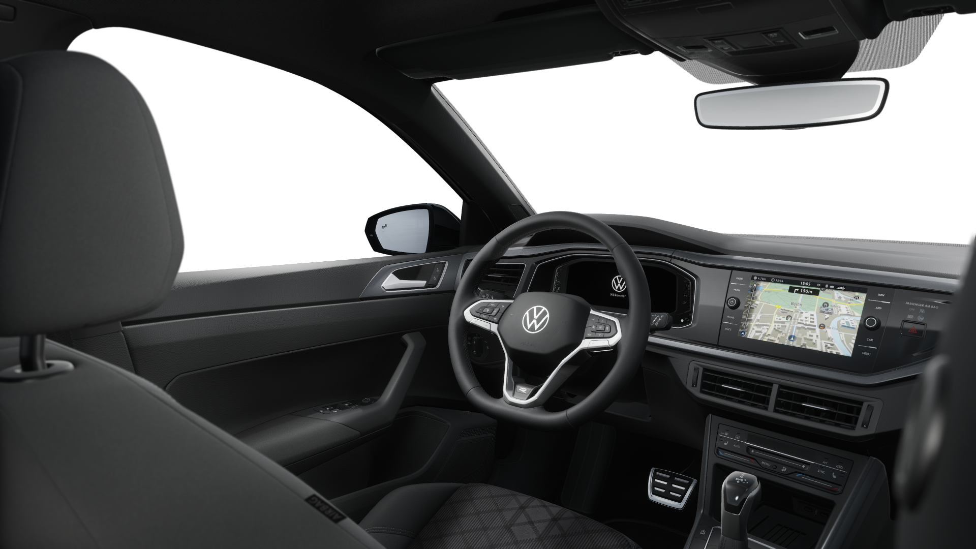 Volkswagen Polo Polo 1.0 R-LINE CAM ACC LM17 NAVI CARPLAY SITZHZ