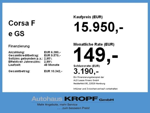 Opel Corsa GS-Line Grand Sport