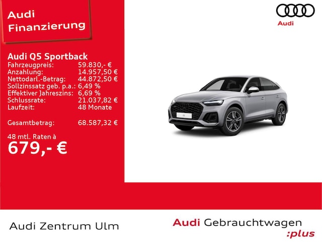 Audi Q5 50 TDI Quattro Sportback
