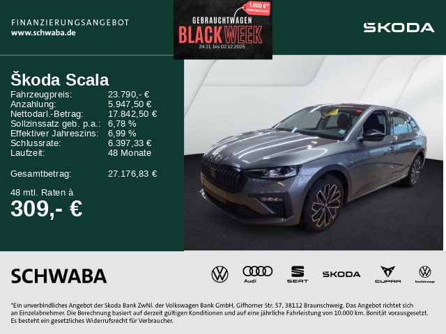 Skoda Scala 1.5 TSI Selection