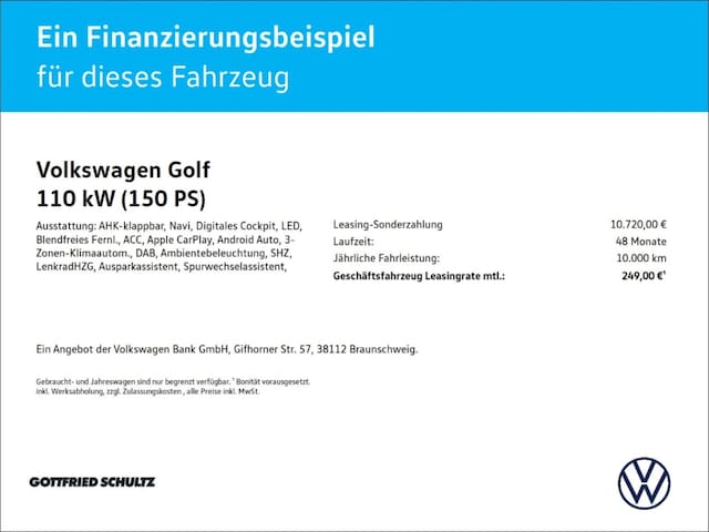 Volkswagen Golf 1.5 eTSI DSG