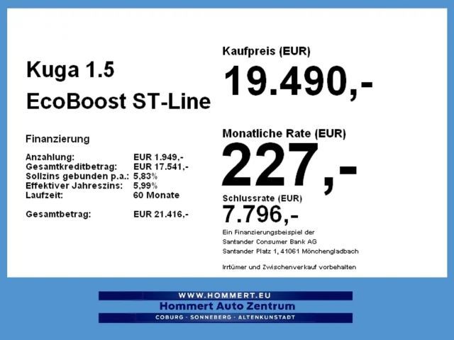 Ford Kuga EcoBoost ST Line
