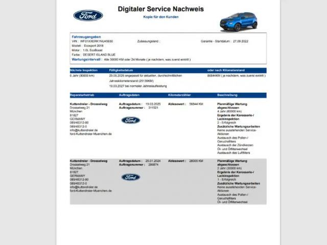 Ford EcoSport ST Line