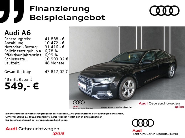 Audi A6 50 TDI Quattro Sedan Sport