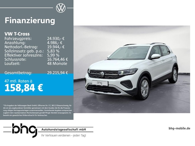 Volkswagen T-Cross 1.0 TSI DSG Life