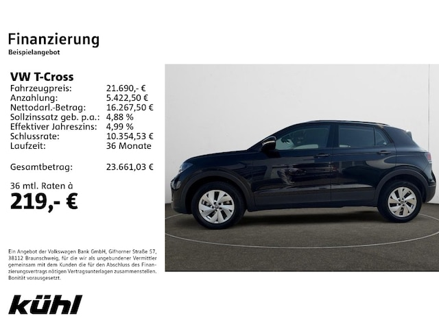 Volkswagen T-Cross 1.0 TSI IQ.Drive Life