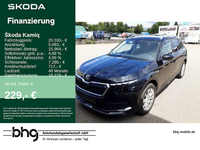 Skoda Kamiq 1.0 TSI Tour