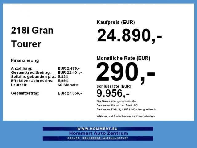 BMW 218 218i Gran Tourer M-Sport