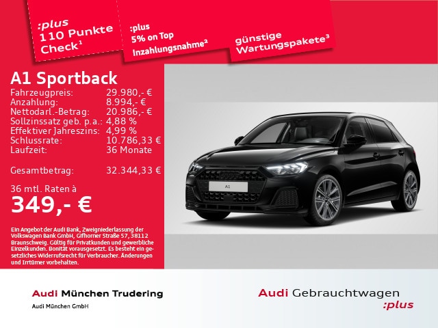 Audi A1 30 TFSI S-Tronic Sportback