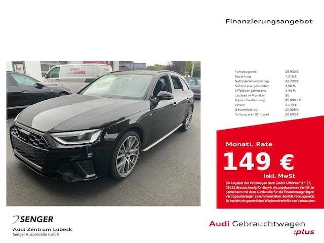 Audi A4 40 TDI Avant S-Line S-Tronic