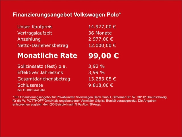 Volkswagen Polo 1.0 TSI