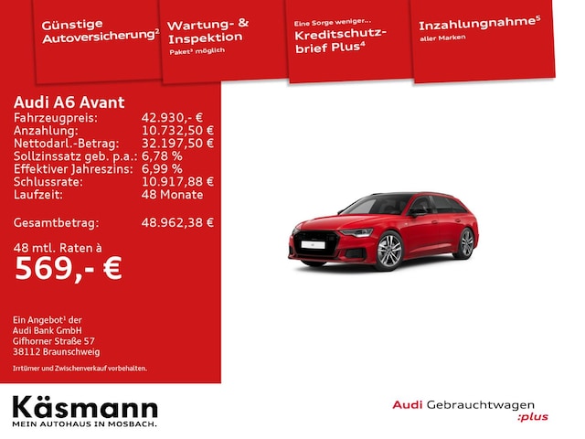Audi A6 45 TFSI Avant Quattro S-Tronic Sport