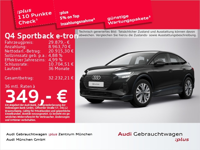 Audi Q4 e-tron 40 Sportback