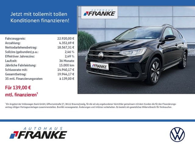 Volkswagen Taigo 1.0 TSI DSG Move