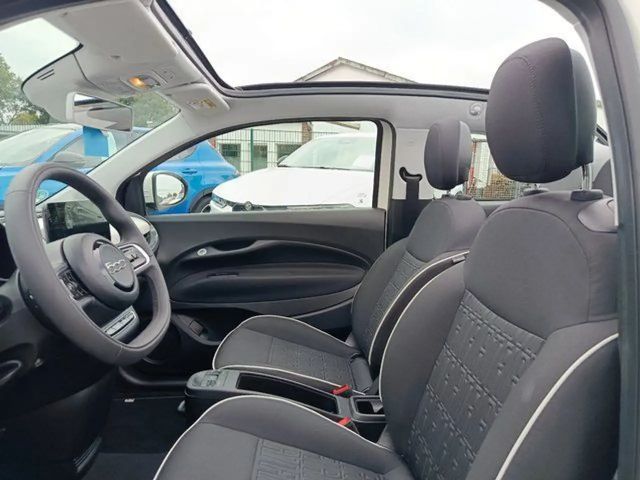 Fiat 500e 500C Elektro #Apple Car Play# Verdeck Blau