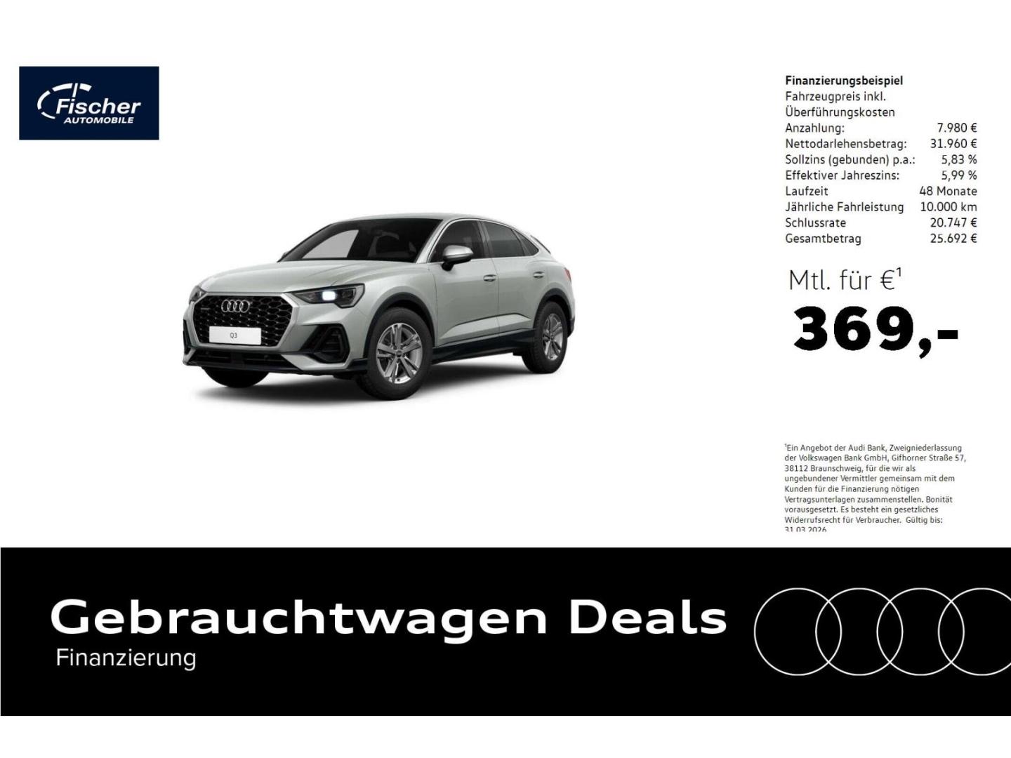 Audi Q3 35 TDI Quattro Sportback