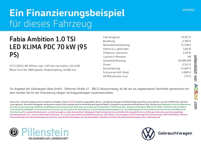 Skoda Fabia 1.0 TSI Ambition