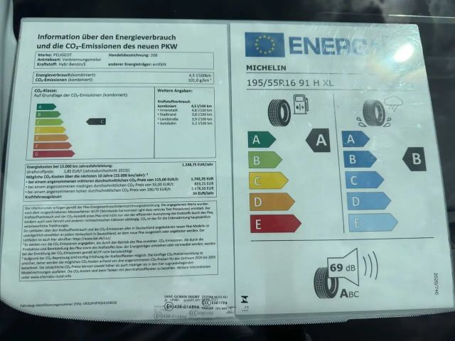 Peugeot E-208 Allure Pack Hybrid