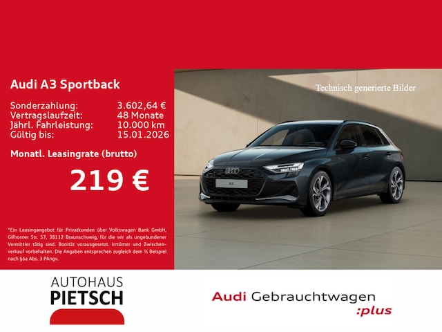 Audi A3 35 TFSI S-Tronic Sportback