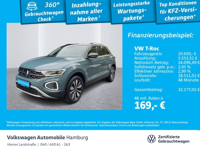 Volkswagen T-Roc 2.0 TDI DSG