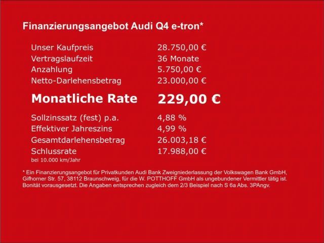 Audi Q4 e-tron 35 Sportback