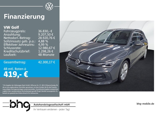 Volkswagen Golf DSG Style eHybrid