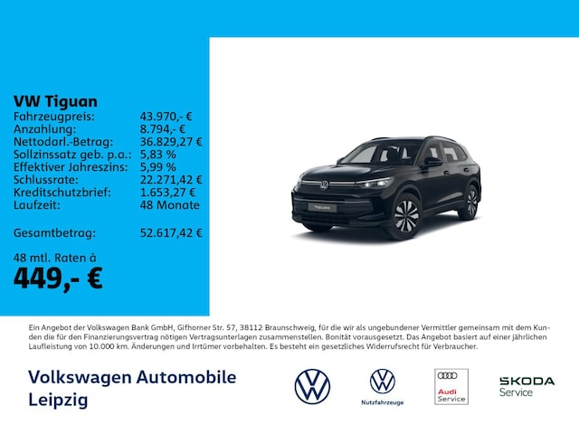 Volkswagen Tiguan 2.0 TDI DSG IQ.Drive