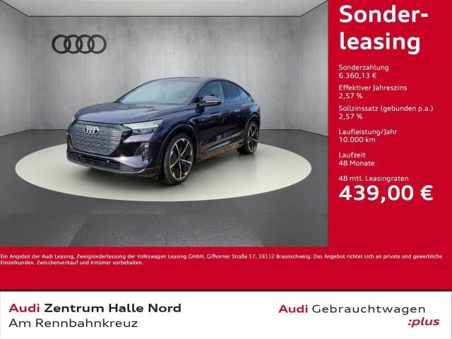 Audi Q4 e-tron Quattro S-Line Sportback