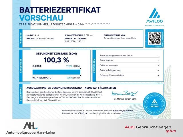 Audi Q4 e-tron Sportback