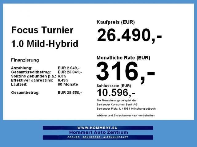 Ford Focus Titanium Wagon
